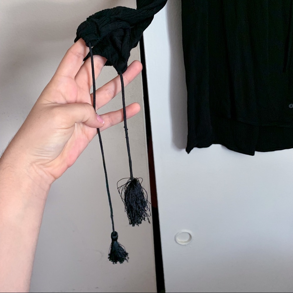 Express Button Down Blouse - Picture 2 of 5
